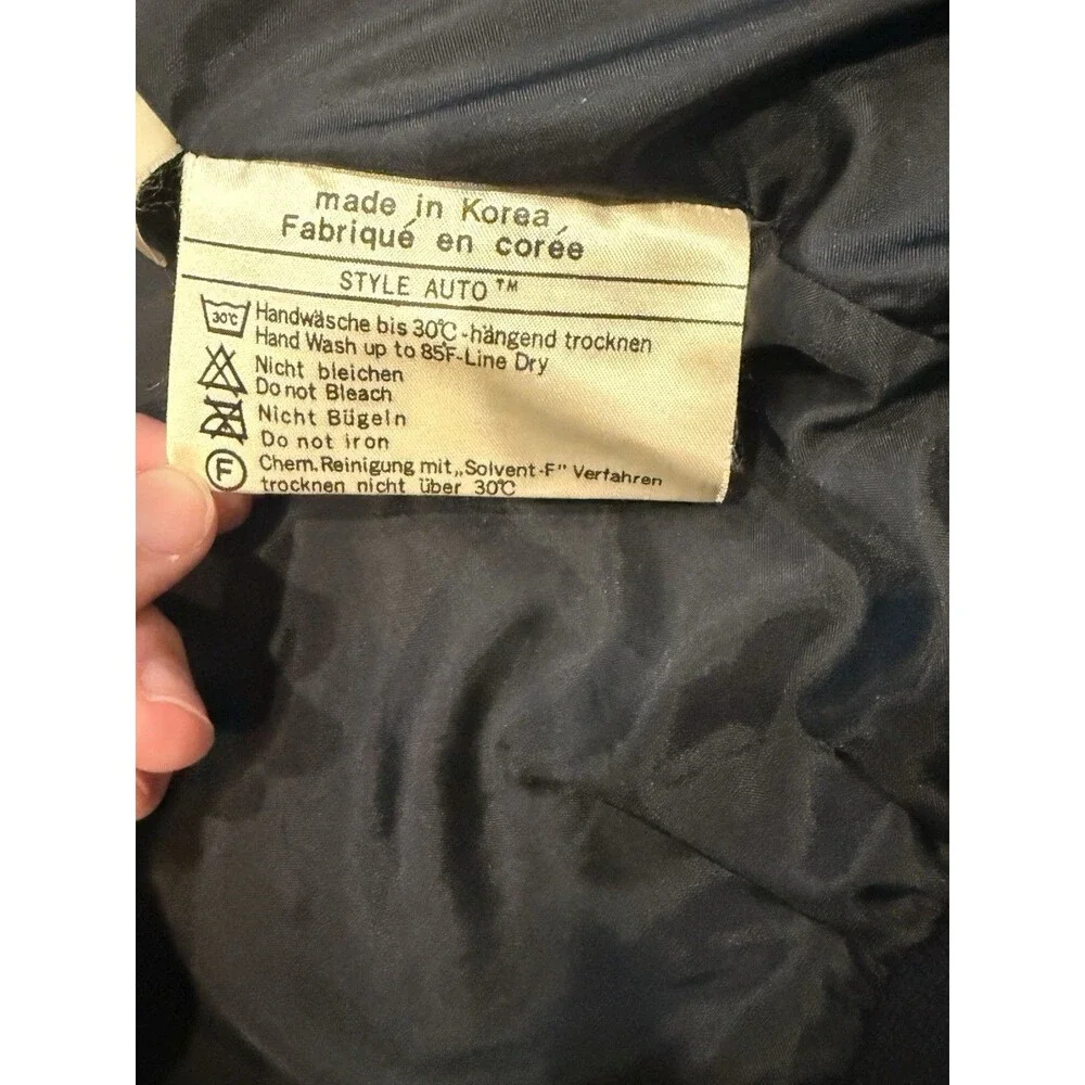Authentic Vintage 1980s Style Auto Carrera Design Racing Jacket Adult Large - Picture 13 of 14